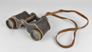 A Pair of Ross Military Binoculars with Crow's Foot Stamps, Condition Issues