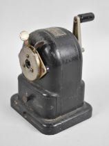 A Vintage Staedtler German Desktop Pencil Sharpener with Sliding Drawer, Model Number 5700, 14cms