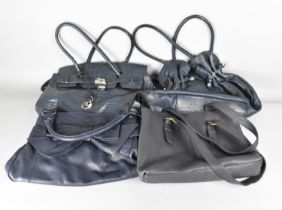 A Collection of Various Ladies Leather Handbags to Include Examples by Rowallan, Lloyd Baker etc