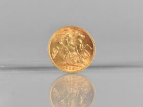 An Edwardian Gold Half Sovereign, 1914