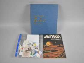 A Jupiter Childs Stamp Album, A Stanley Gibbons Ring Binder Album and Loose Stamps