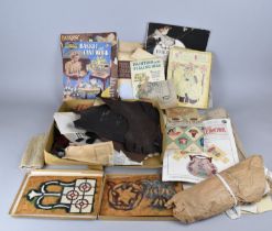 A Collection of Various Early 20th Century Crafting Magazines, Pamphlets and Booklets, Patterns Etc