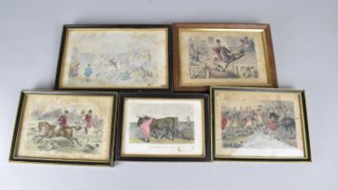 A Collection of Various Coloured Engravings