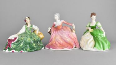 Two Coalport Figures and a Royal Doulton Figure, Elyse HN2474