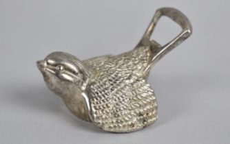 A Mid 20th Century Cast Metal Novelty Bottle Opener in the Form of a Chick