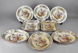 A Collection of Copeland Spode Retailed by Waring & Gillow, London Pheasant Pattern China to