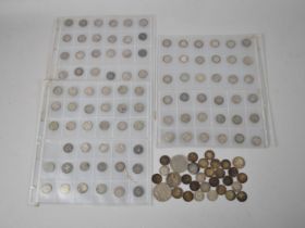 A Collection of Various Silver British Coinage, Mainly Threepenny Joeys