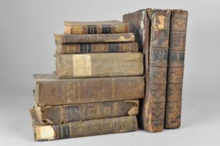 A Collection of Various 18th and 19th Century books to include Paradise Lost, Two Vols. History of