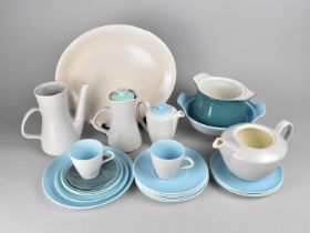 A Collection of Various Poole Twin Tone to Comprise Tea and Coffee Wares, Dinner wares etc (Coffee