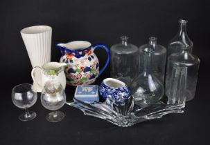 A Collection of Various Ceramics and Glassware