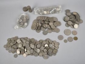 A Large Collection of Various George VI and Later Silver Coinage, Mainly Sixpences and Half Crowns