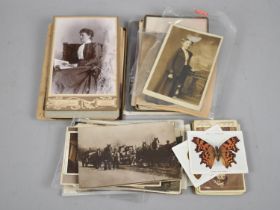 A Collection of Victorian, Edwardian and Other Family Photographs Etc