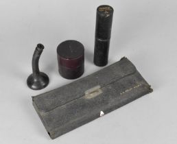 A Collection of Early/Mid 20th Century Medical Equipment to Include Doctor's Bakelite Stethoscope,