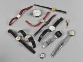 A Collection of Various Vintage and Later Wrist Watches to Include Examples by Rytima, Rotary etc (