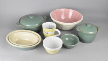 A Collection of Various Ceramic Kitchenware's to Comprise T. G. Green & Co. Yellow Cornishware