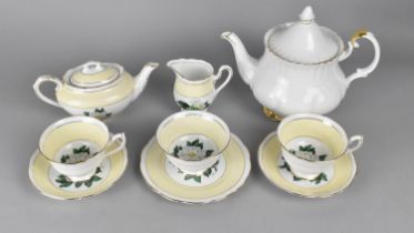 A Royal Albert Floral Decorated Tea for Two Set to Comprise Batchelor's Teapot, Three Side Plates,