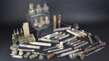 A Collection of Various Early 20th Century and Later Pharmaceutical or Chemist's Glass Items to