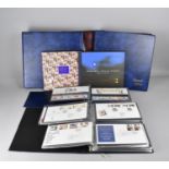 A Collection of Various Ring Binders Containing First Day Covers, Royal Mint Special Stamp Sets,