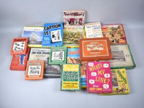 A Collection of Vintage Jigsaw Puzzles