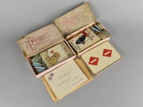 A Collection of Vintage Whist Playing Cards, Score Cards and Table Card Numbers Etc