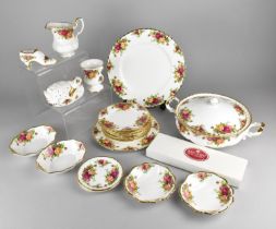 A Collection of Royal Albert Old Country Roses to Comprise Lidded Tureen, One Large Plate, One Small