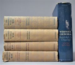 A Set of Four Volumes of The Second World War by Winston Churchill Published by Cassell, Complete