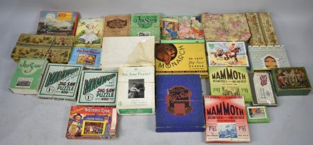 A Collection of Vintage Boxed Puzzles, All Unchecked