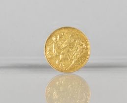 An Edwardian Gold 1902 Half Sovereign