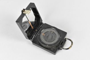A British Army Magnetic Marching Compass Mk I with Crows Foot Stamp