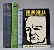 A Collection of Books on a Topic of Winston Churchill to Include 1941 Edition of My Early Life a