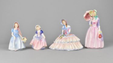 Four Royal Doulton Figures, Wendy, Dinky Do, Miss Demure and Daydreams