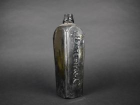 A 19th Century Green Glass Bottle, 'V. Hoytema&.C', 26cm high