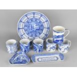 A Collection of Spode to Comprise Mugs, Plate etc