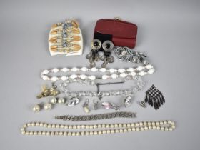 A Collection of Various Costume Jewellery to include Earrings, Necklaces Faceted Glass Beads Etc