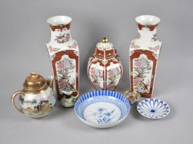 A Collection of Various Modern Oriental Ceramics