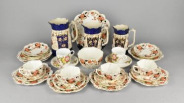 A Collection of Late 19th/Early 20th Century Ceramics to Comprise Part Tea Set Decorated in the
