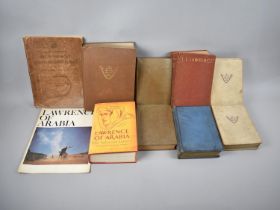 A Collection of Vintage Books on the Subject of Lawrence of Arabia