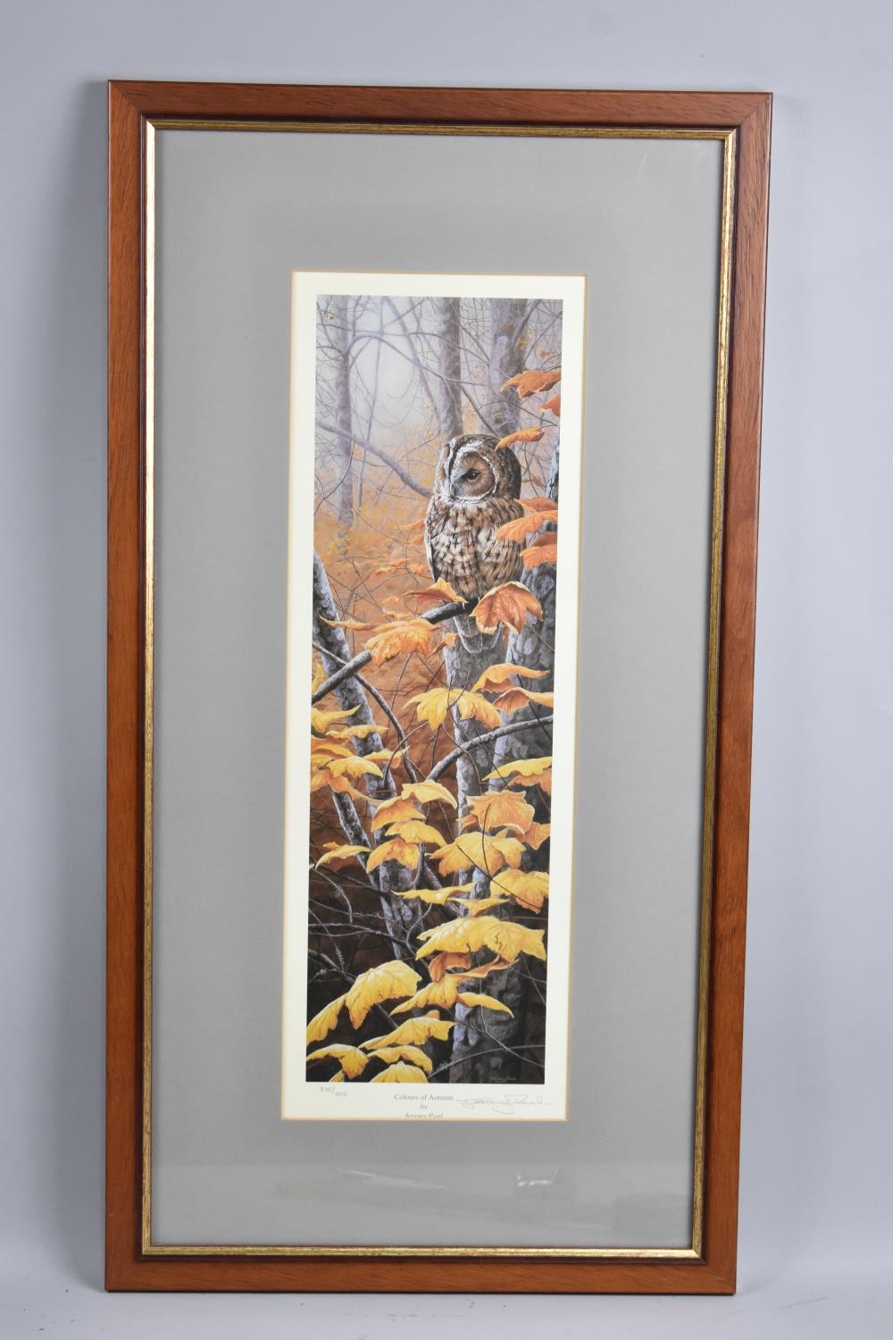 A Framed Limited Edition Print, Colours of Autumn by Jeremy Paul, Signed and Numbered 310/395,