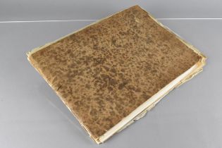 A 19th Century Sketch Book Containing a Number of Sketches Circa 1830 to Include Birds, Horses and