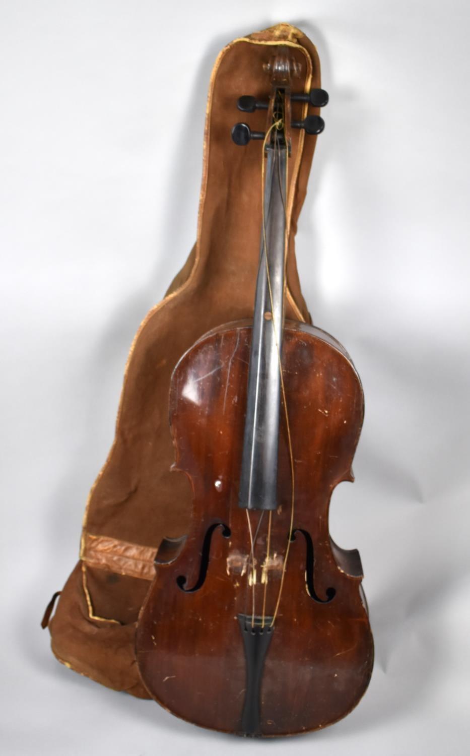 An Early 20th Century German Cello or Violoncello - Image 2 of 2