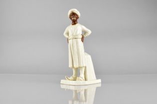 A Late 19th Century Royal Worcester Countries of the World Series Figure, 'Hindu' Modelled by