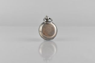 A Victorian Silver Sovereign Case By Deakin & Francis Ltd, the Plain Case Opening To Reveal