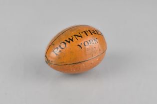 An Early 20th Century Rowntree Novelty Miniature Sample Confectionery Tin in The Form of a