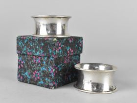 A Pair of Silver Napkin Rings by Docker & Burn, Birmingham 1923