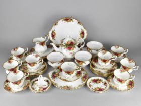 A Collection of Royal Albert Teawares to Comprise Eight Cups, Seven Saucers, Six Side Plates, Six
