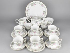 A Collection of Duchess Victoria (No. 669) China to Comprise Tea Pot, Six Cups, Six Saucers, Five
