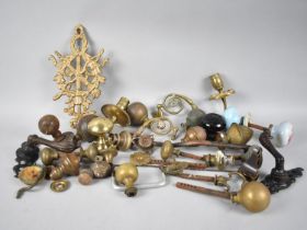 A Collection of Various Vintage and Modern Door Knobs, Handles Etc