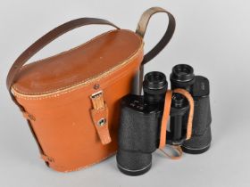 A Pair of Modern Leather Cased Viper 12x50 Binoculars