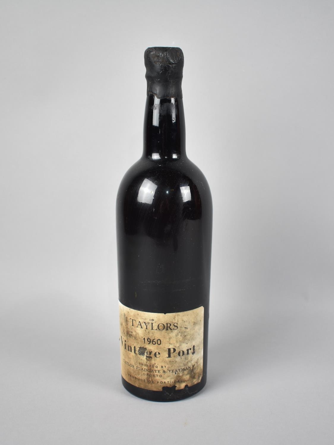 A Single Bottle of Taylors 1960 Vintage Port