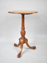 A Circular Topped Tripod Wine Table, 48cms Diameter